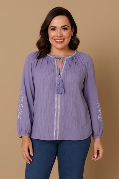 Bata em tecido 100% algodão Cod;5003 - comprar online