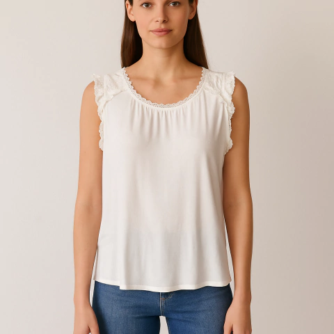 Blusa regata viscose Cod:Leila