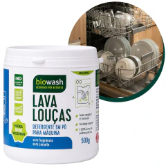 Biowash Lava Louças em Pó 500g