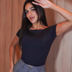 Baby Look Poliamida Preta na internet