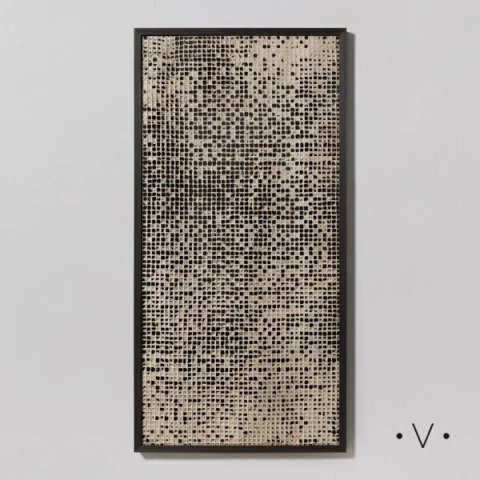 CUADRO NEST BROWN 120X60 CM VASSA - comprar online