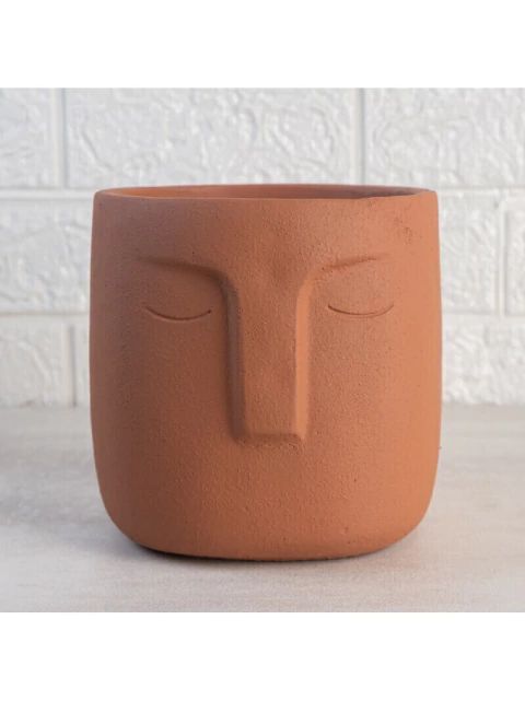 MACETA MASCARA LADRILLO - comprar online