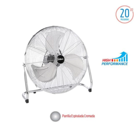 Ventilador Liliana Turbo 20 P Cromado Vtfm20