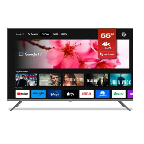 Led Sharp 55p Google Tv Uhd 4t-c55fl6l