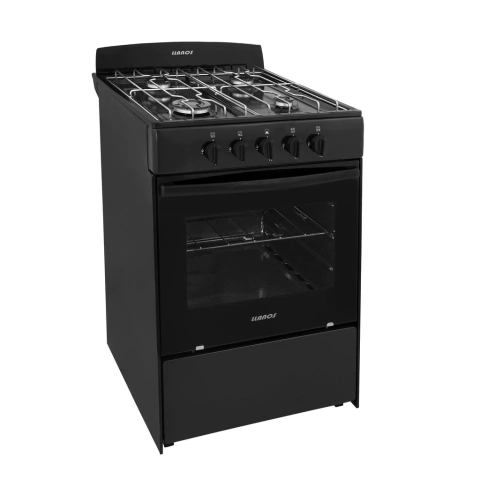 Cocina Llanos Comercial Negra 4H Negra 35955 - comprar online