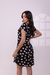 VESTIDO POÁ FUNDO PRETO - comprar online