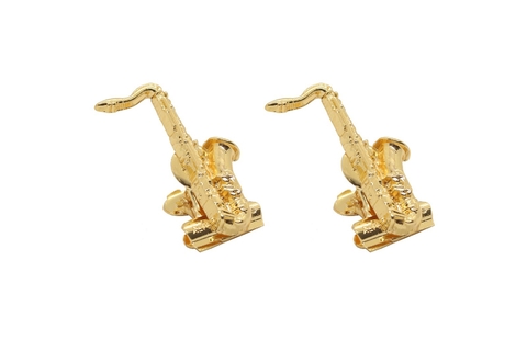 Prendedor Sax Tenor Dourado - comprar online