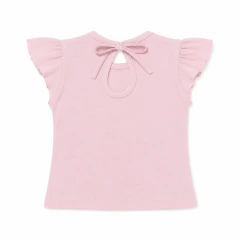 Remera m/c con volados minibb ART: 7679 en internet