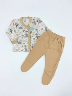 Conjunto batita y ranita estampado-Gamise 7014