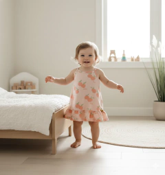 Vestido emily alg c/lycra c/breteles - comprar online