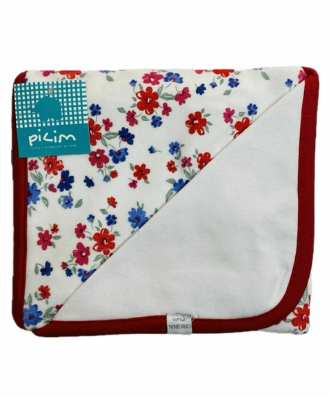 Recibidor multicolor para beba-Plush estampado y algodon liso