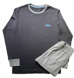 Pijama de hombre liso-Eyelit en internet