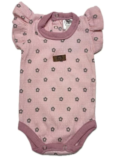 Body con volados de bambula estampado floral – Marga Big Bay - CORRIENTES COMERCIAL