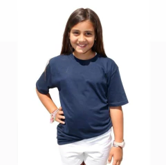 Remera Manga Corta – Color Azul – Marca ELY - comprar online