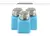 Dispenser Dosificador AZUL 100 ML Para Alcohol Isopropilico y liquidos varios - tienda online