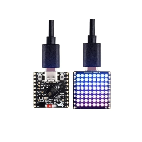 Esp32 S3 Matriz De Leds Rgb 8x8 - Dual Core 240mhz Usbc - comprar online