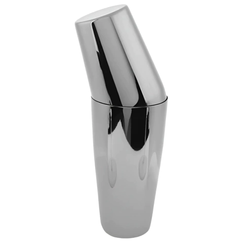 COCTELERA DOBLE VASO ACERO INOX 8.6x15.5/8.3x13.5cm
