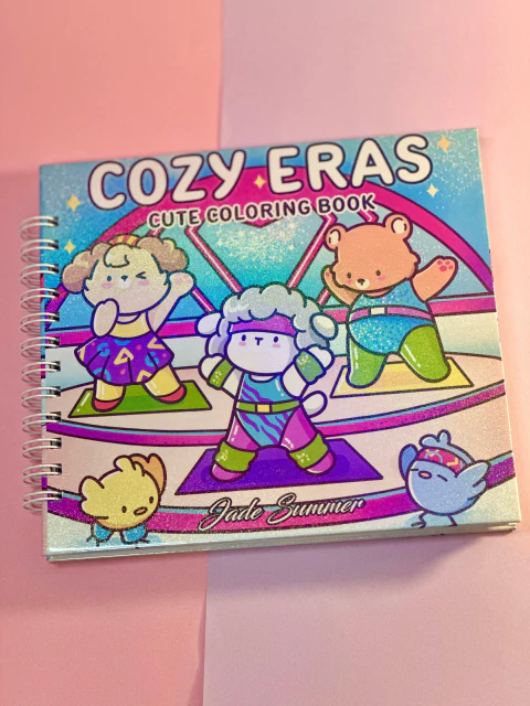 Livro de colorir - Cozy Eras