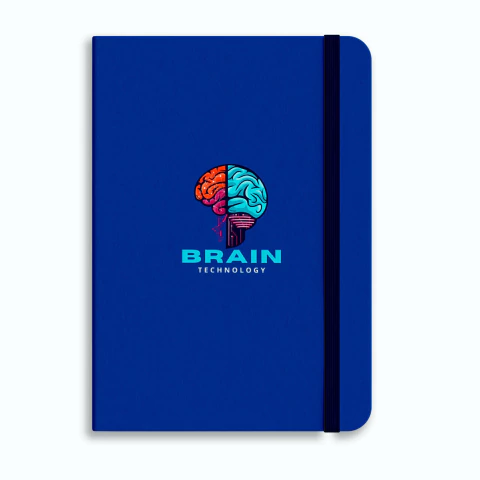 Bloco Moleskine Personalizado 14x21 Azul