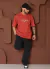 Camiseta Oversized Premium Yeshua - Terracota na internet
