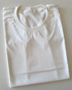 Tshirt Algodão Premium Lisa - Off