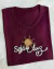 Blusa Bordada Seja Luz Marsala - comprar online