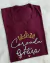 Blusa Bordada Coroada de Graça Marsala - comprar online