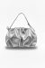 Bolsa Plissada Couro