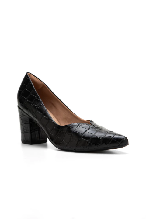 SCARPIN ALTO FENDA CROCO - comprar online