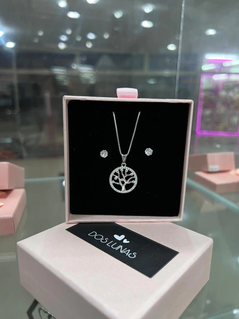 Set para Mamá -Acero Blanco