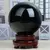 Esfera Obsidiana Negra Natural para Decoração de Casa, Cristal de Cura, Bola M