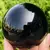 Esfera Obsidiana Negra Natural para Decoração de Casa, Cristal de Cura, Bola M