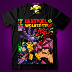 REMERA Deadpool Vs. Wolverine Marvel - comprar online