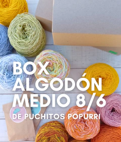 BOX ALGODÓN MEDIO 8/6 250 gramos