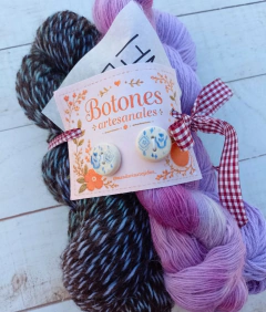 Combo Mandarina Azul violaceo - comprar online