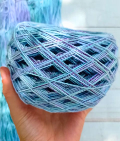 COLIBRÍ 150 gramos algodón con lurex grosor fino - comprar online