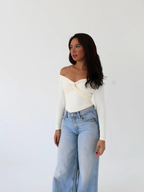 Blusa Olivia Vanilla - comprar online