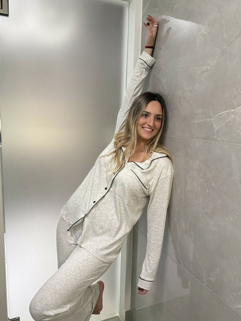 Pijama Americano Morley Gris - comprar online