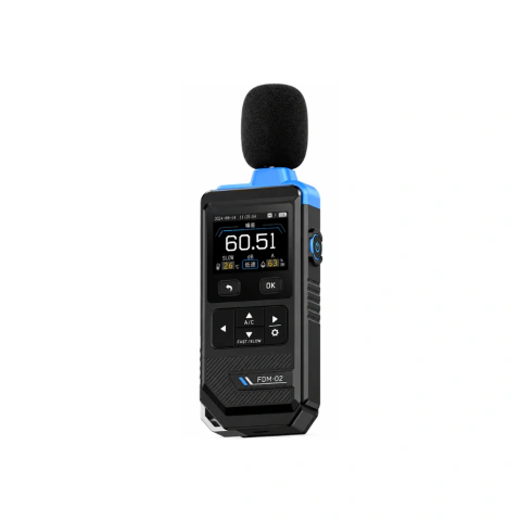 FNIRSI DECIBELIMETRO DIGITAL 30 A 130 dB FDM-02