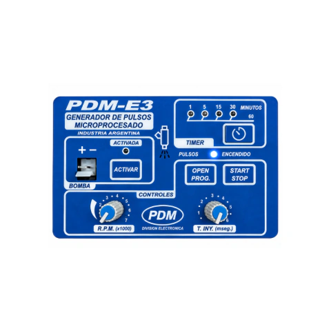 PDM GENERADOR DE PULSOS PARA INYECTORES E3