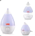 Umidificador Aromatizador Ar Ultrassônico Fisher Price 3,4l Branco na internet