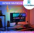 Smart Fita De Led Ambilight 3,8m Tv Wi-Fi Tv 55-65 Polegadas RGB 18w - As vezes tem POA Zona Sul