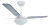 Ventilador De Teto Citrino Tron Branco Pás Transparentes 127v