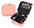 Maleta Maquiagem Profissional Necessaire Espelho Led Viagem Cor Rosa na internet