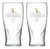 2x Guinness Half Pint Glasses
