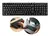 Teclado Basico Slim Preto com fio Usb Multilaser Tc193