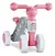 Triciclo Infantil De Equilíbrio Toyciclo Rosa 0151 - Roma