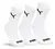 Kit 3 Pares Meias Cano Médio Esportivas Algodão Unissex Puma Tam.39 a 43
