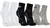 Kit 3 Pares De Meias Para Corrida Cano Médio 39 a 44