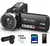 Câmera Filmadora 4k/30fps 80mp 3'' Ir Visión Nocturna Câmera SEM CARTAO DE MEMORIA